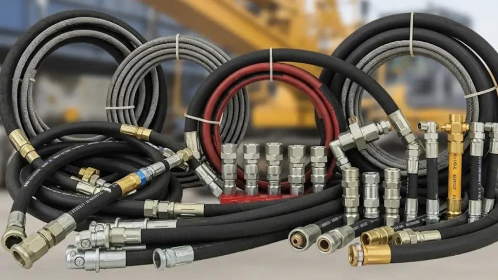 Hydraulic Hoses, Fittings & Adaptors
