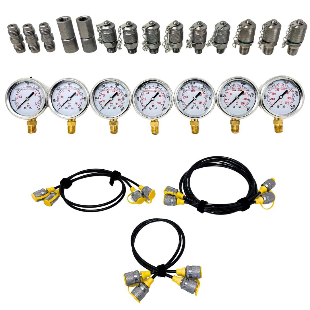 Hydraulic Test Pressure Gauges & Accessories